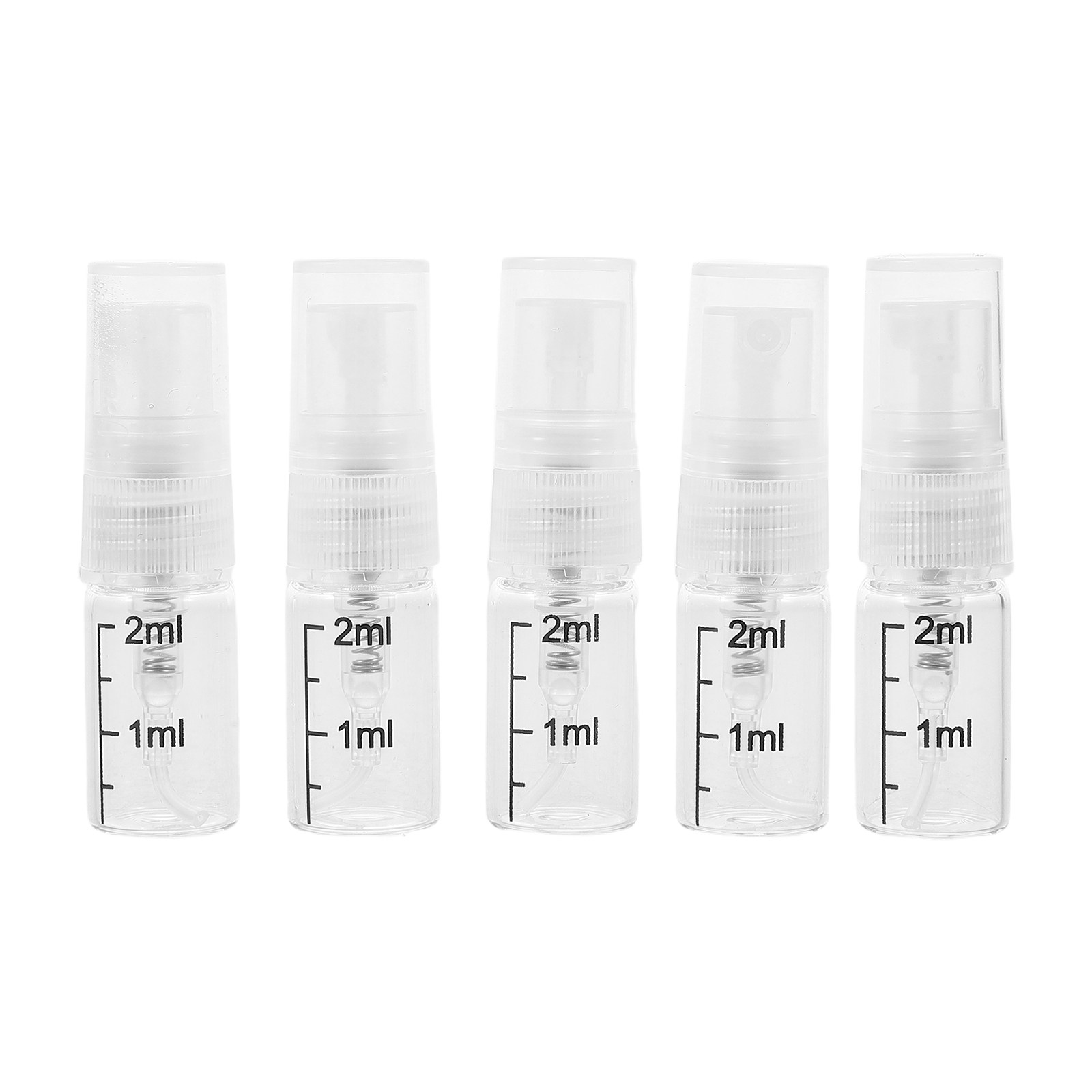 Perfume Atomizer Travel - 5 Buah Botol Semprot Portabel Kaca