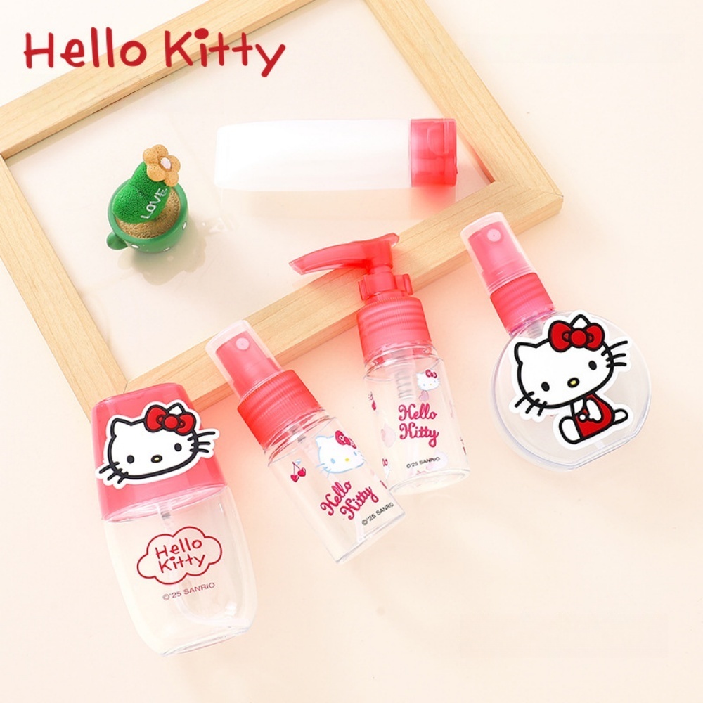 Perfume Atomizer Travel - 55/60/100Ml Botol Plastik Sanrio Asli Botol