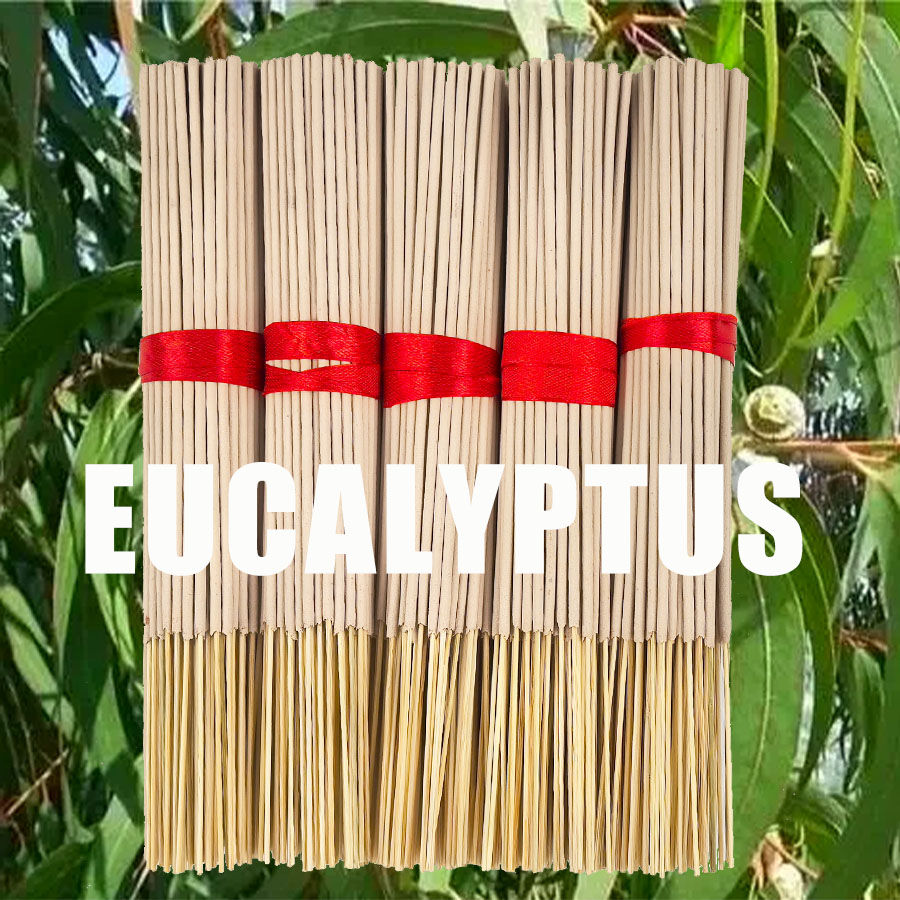 Smokeless Incense Stick - Stik Dupa Eucalyptus Bambu Alami Berkualitas