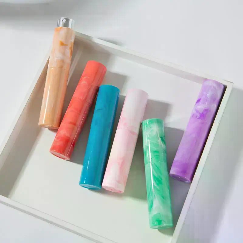 Perfume Atomizer Travel - 10ml Atomizer Parfum Motif Marmer Anti