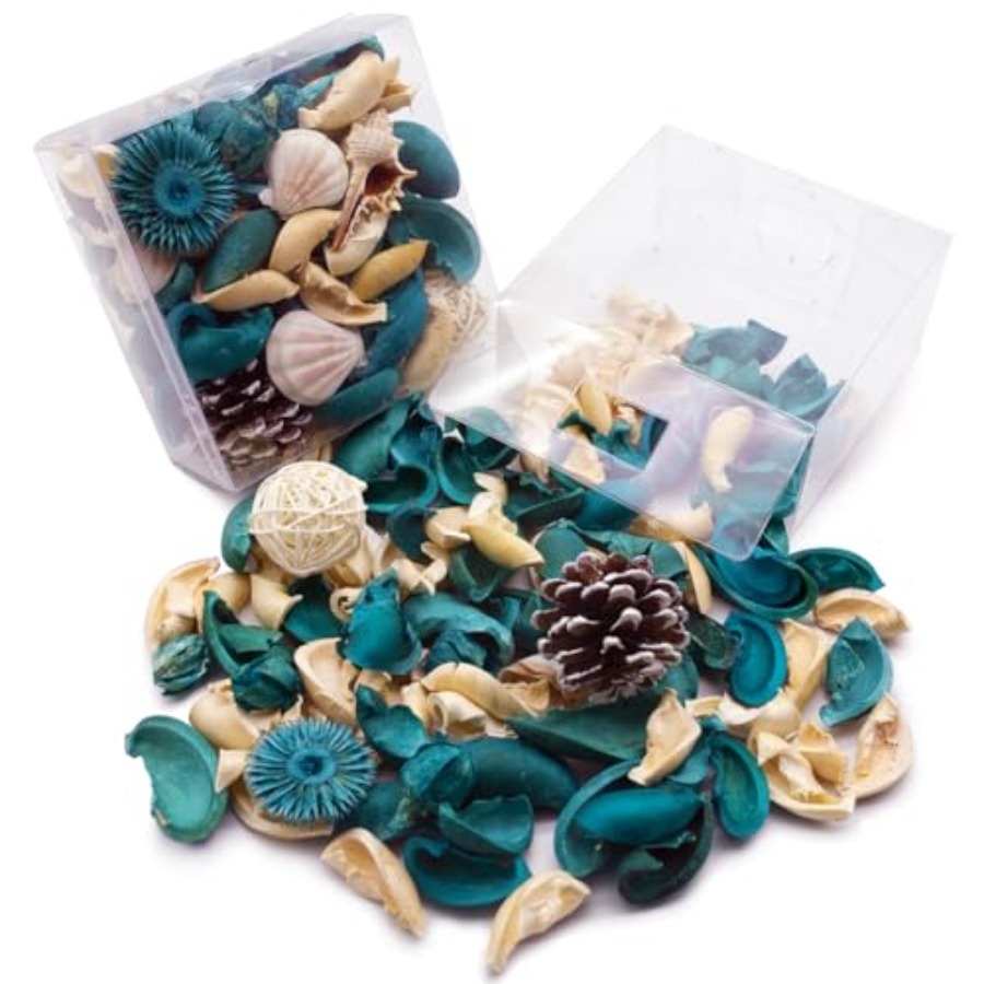 Home Fragrance Ocean Breeze - Kantong Potpourri Kerang Laut, Pengisi Mangkuk