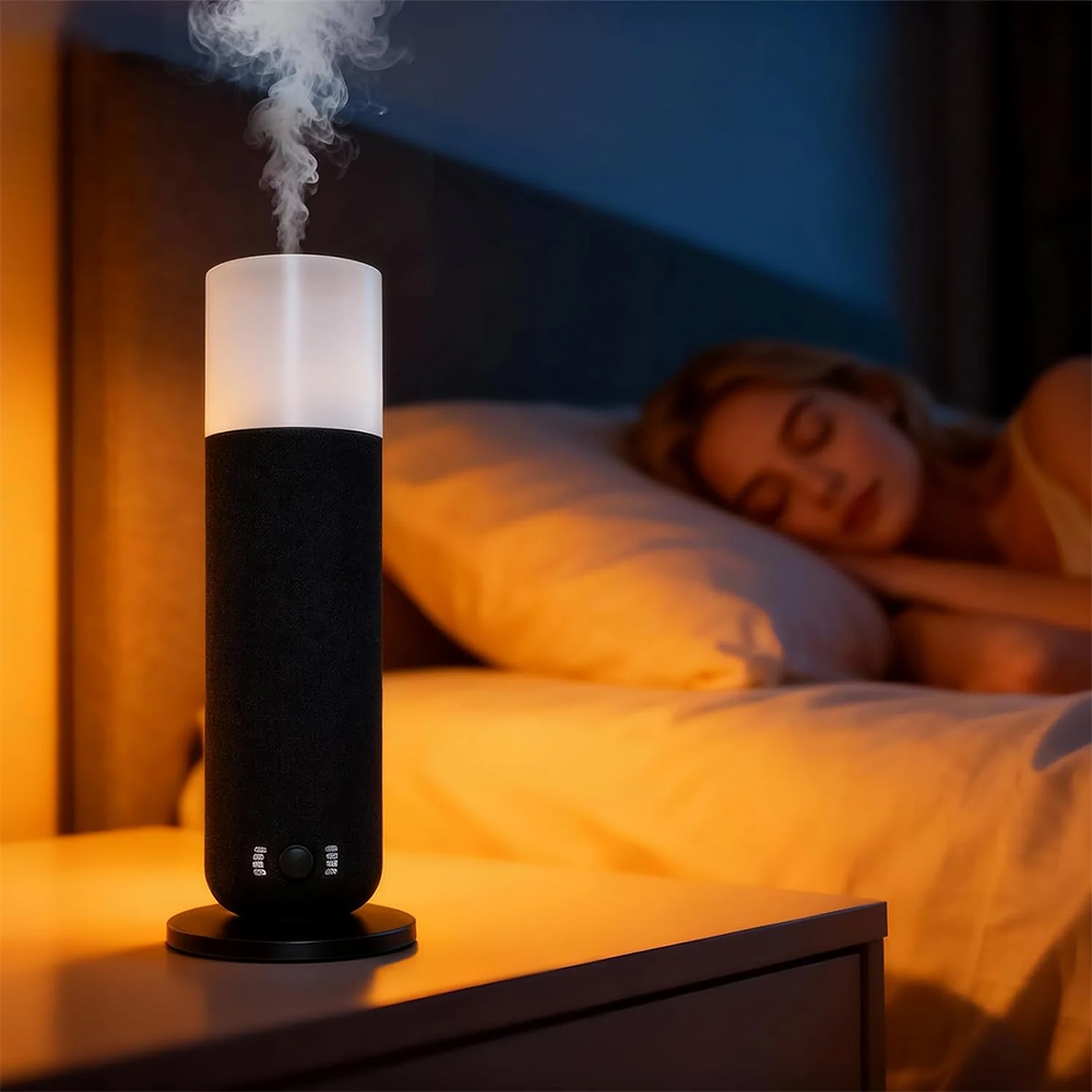 Home Fragrance Collection - NAMASTE 120ML Mesin Diffuser Aroma Tower