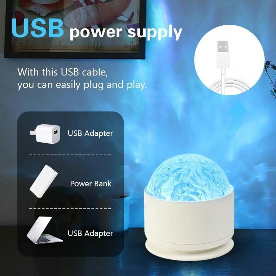 Lampu Proyektor Cahaya Air Ber - Home Fragrance Ocean Breeze ulasan dan harga
