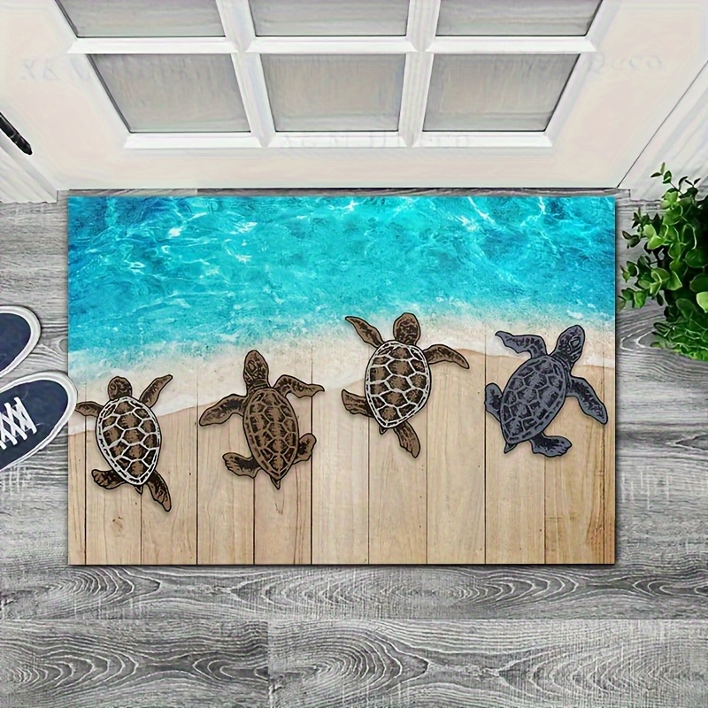 1pc Keset Selamat Datang Motif - Home Fragrance Ocean Breeze ulasan dan harga