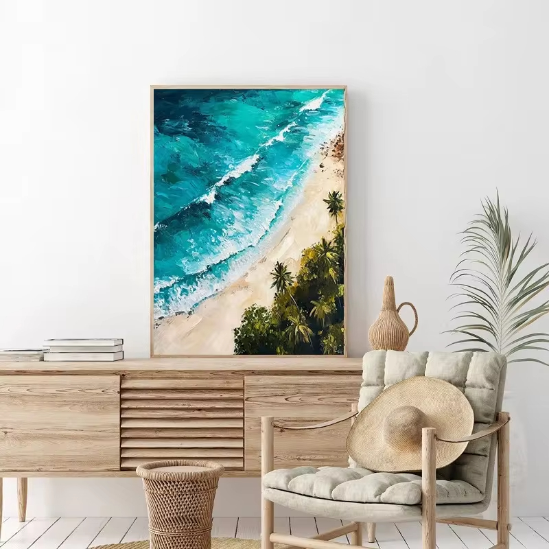 Lukisan Kanvas Pohon Palem Sel - Home Fragrance Ocean Breeze ulasan dan harga