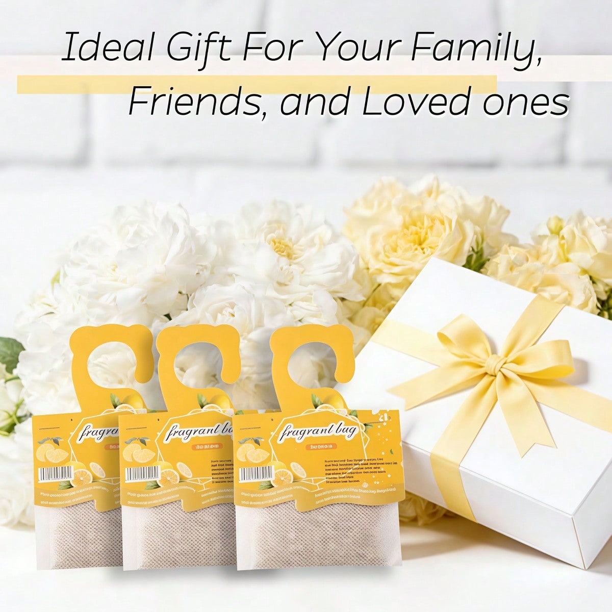 Kantong Pewangi Lemon Gantung, - Home Fragrance Collection ulasan dan harga