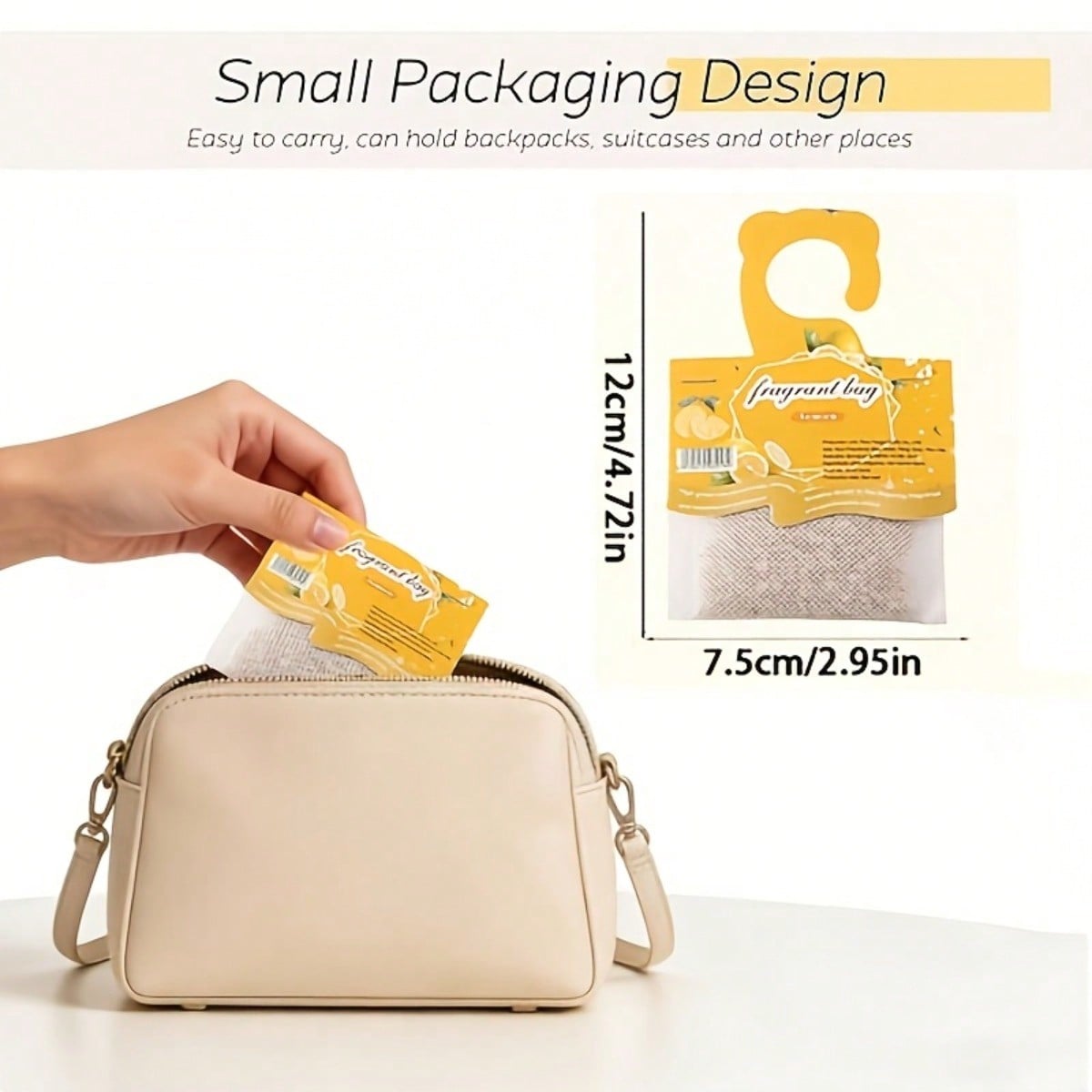 Kantong Pewangi Lemon Gantung, - Home Fragrance Collection ulasan dan harga