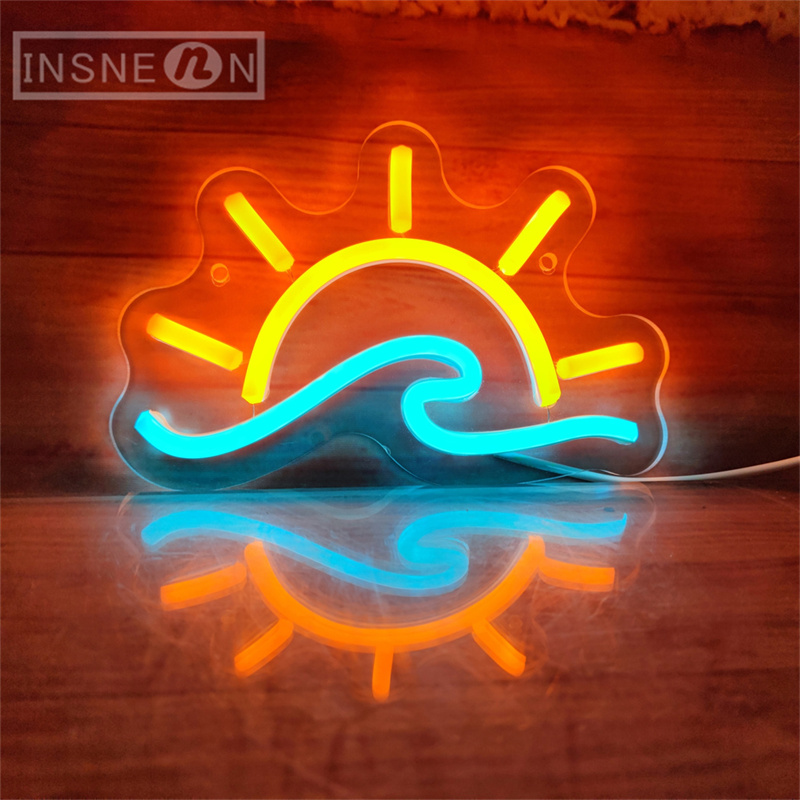 Tanda Neon matahari terbenam L - Home Fragrance Ocean Breeze ulasan dan harga