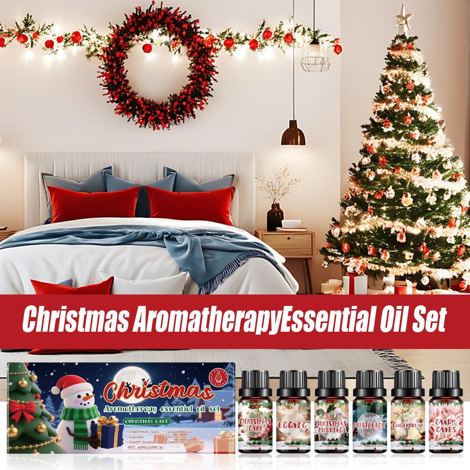 6 Pcs Set Minyak Wangi Natal u - Xmas Home Fragrance ulasan dan harga