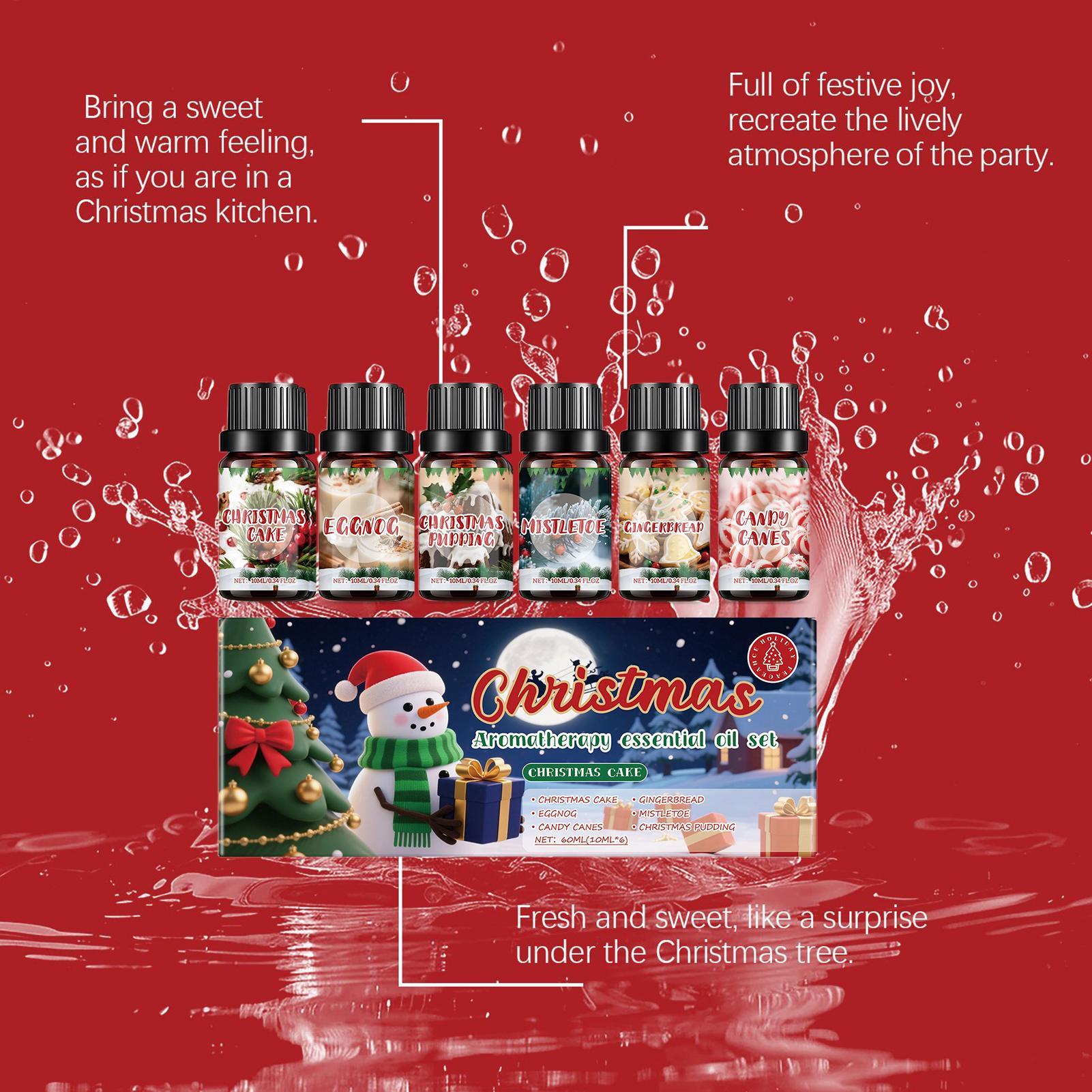6 Pcs Set Minyak Wangi Natal u - Xmas Home Fragrance ulasan dan harga