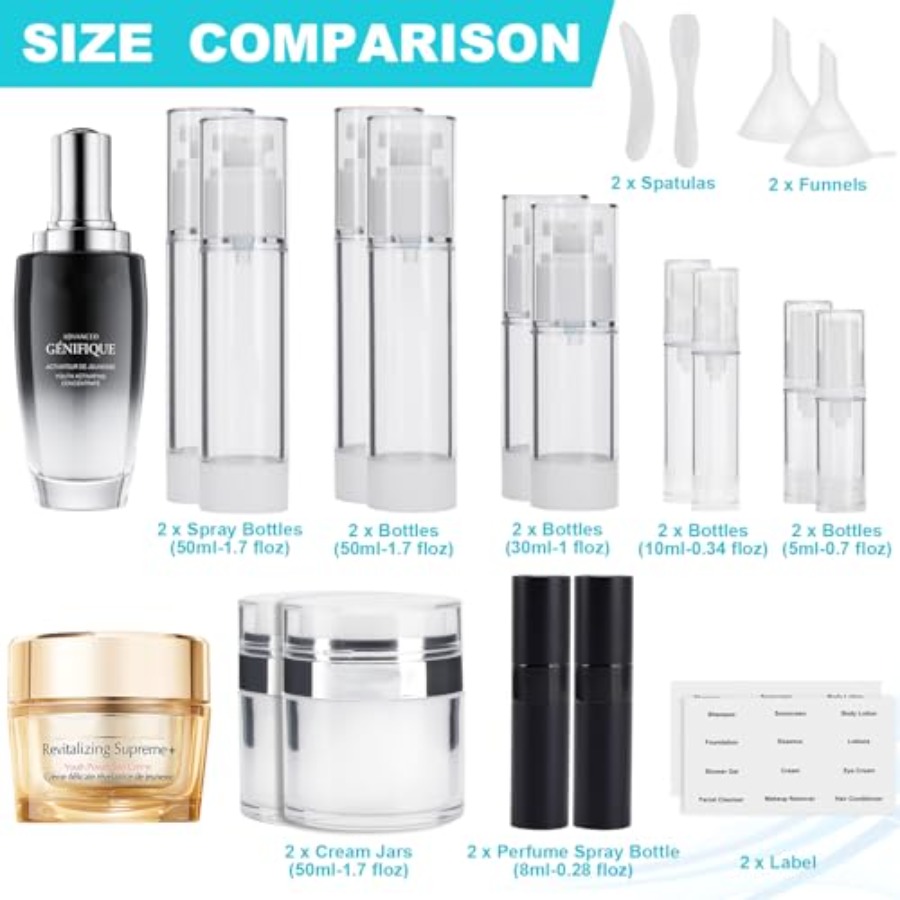 20 Paket Botol Semprot Parfum  - Perfume Atomizer Travel ulasan dan harga